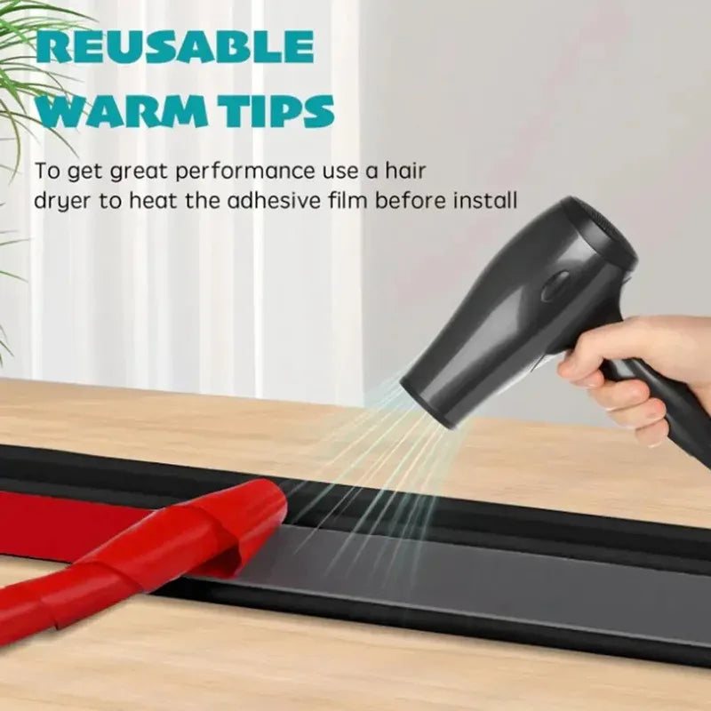 300cm TPE Garage Door Weatherstrip Seal | Door Frame Sealing Strip