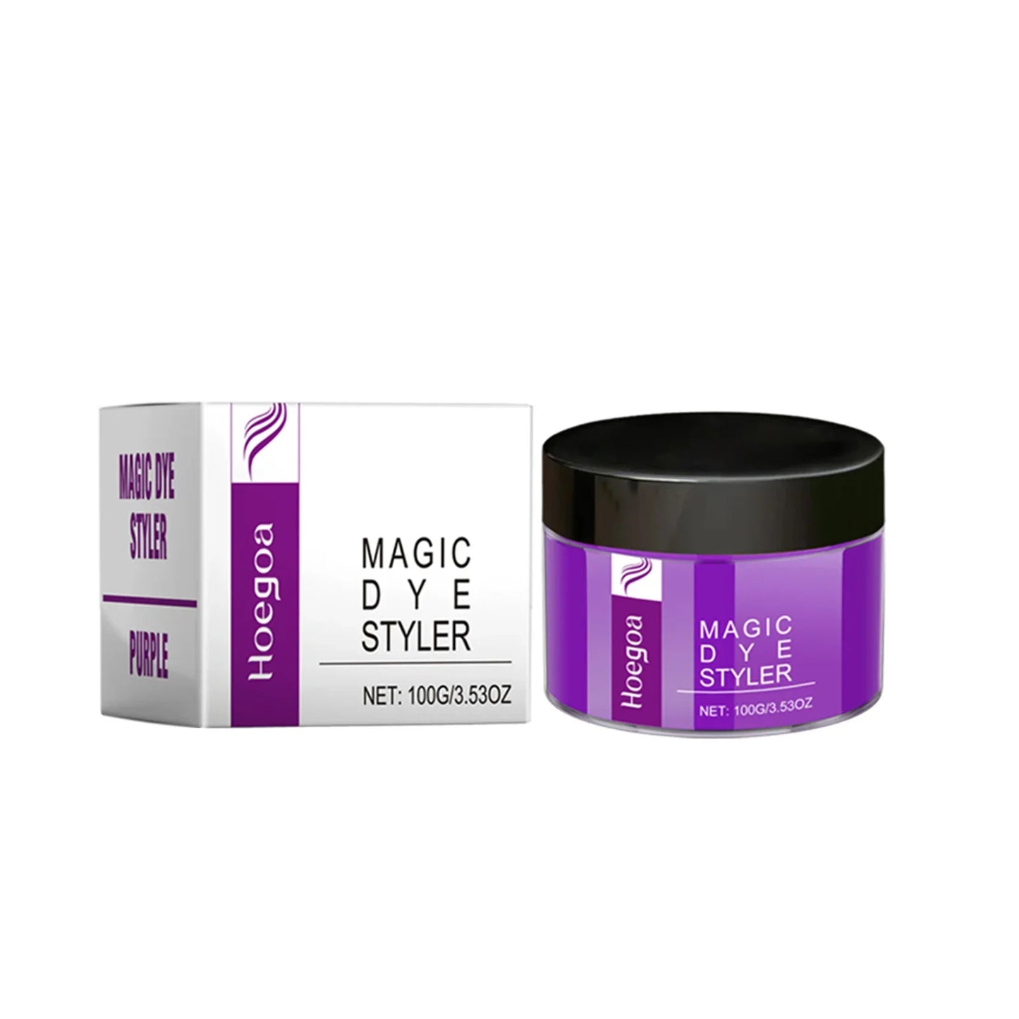 HOEGOA Hair Color Wax – 6 Shades Matte Nourishing Cream
