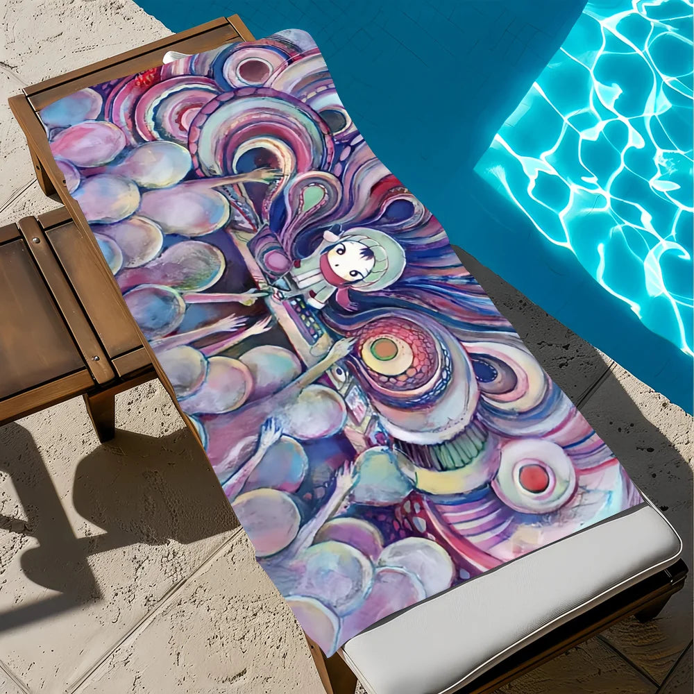 Quick Dry Beach Towel – Soft, Lightweight & Absorbent | 11 Sizes Quick Dry Towel Peaceful Pleasures Health and Wellness z2 STJ70x140CM