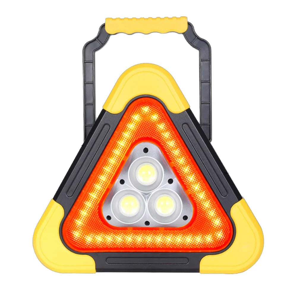COB 30W Rechargeable Triangle Emergency Car Work Light 1500LM