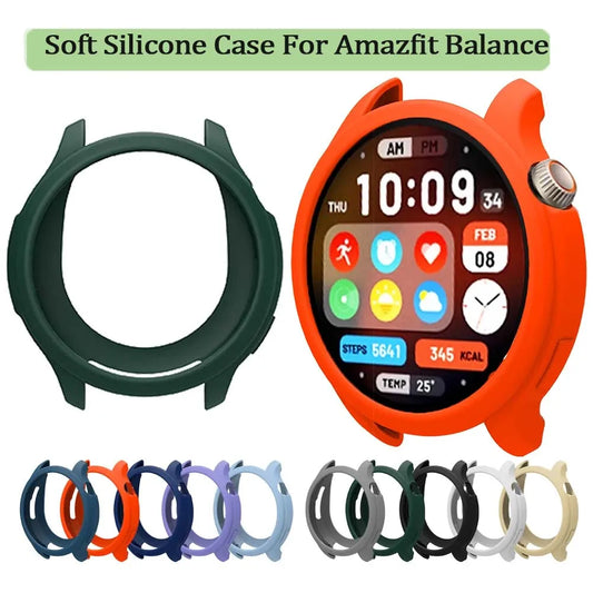 Silicone Watch Case for Amazfit Balance – Anti-Scratch Cover Peaceful Pleasures Health and Wellness