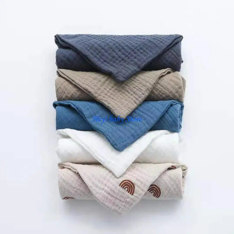 5-Pack Baby Soft Cotton Washcloths | Infant Face & Hand Towels