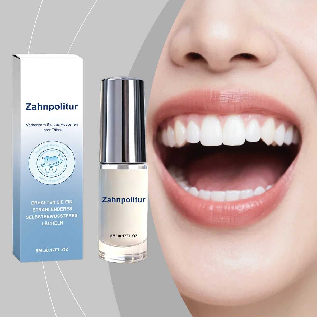 Xylitol Tooth Polish Instant Brighten Remove Stains Freshen Breath Lasting Shine Protect Enamel Wellness Easy Apply Teeth Paint Peaceful Pleasures Health and Wellness