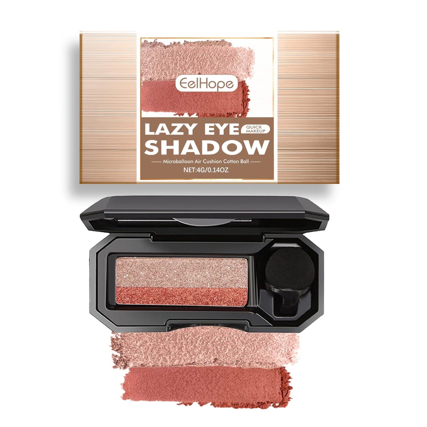 Eelhope Eye Shadow Palette & Waterproof Eyeliner Set – 8+ Colors