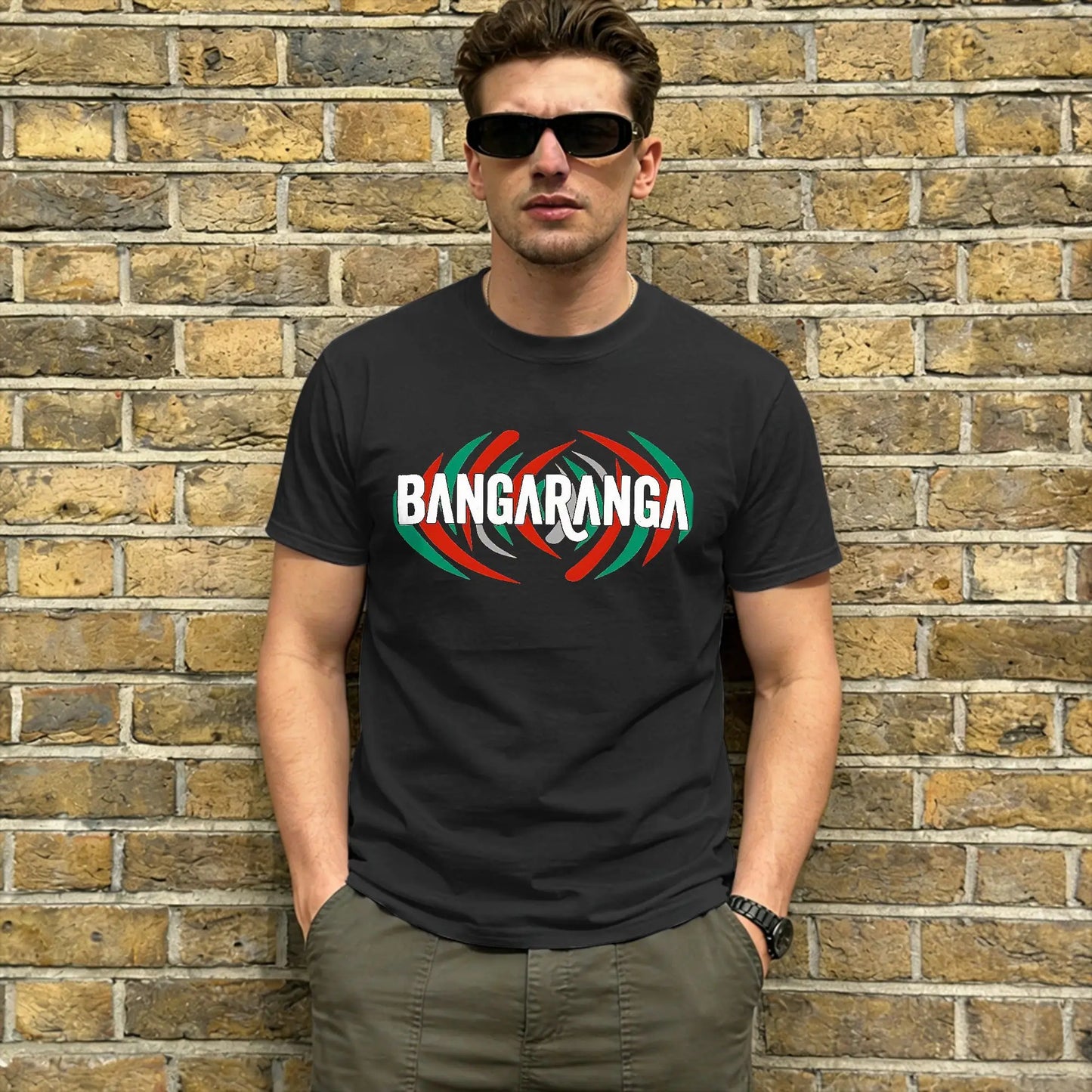 Bangaranga Song T Shirt for Men Pure Cotton Leisure T-Shirts Crew Neck 2026 Bulgaria Tee Shirt Short Sleeve Tops Plus Size Peaceful Pleasures Health and Wellness black 6XL