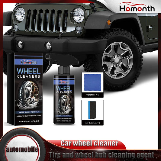 Car Wheel & Tire Cleaner Kit – Rust Remover & Polish 120ml Wheel Cleaner Kit Peaceful Pleasures Health and Wellness
