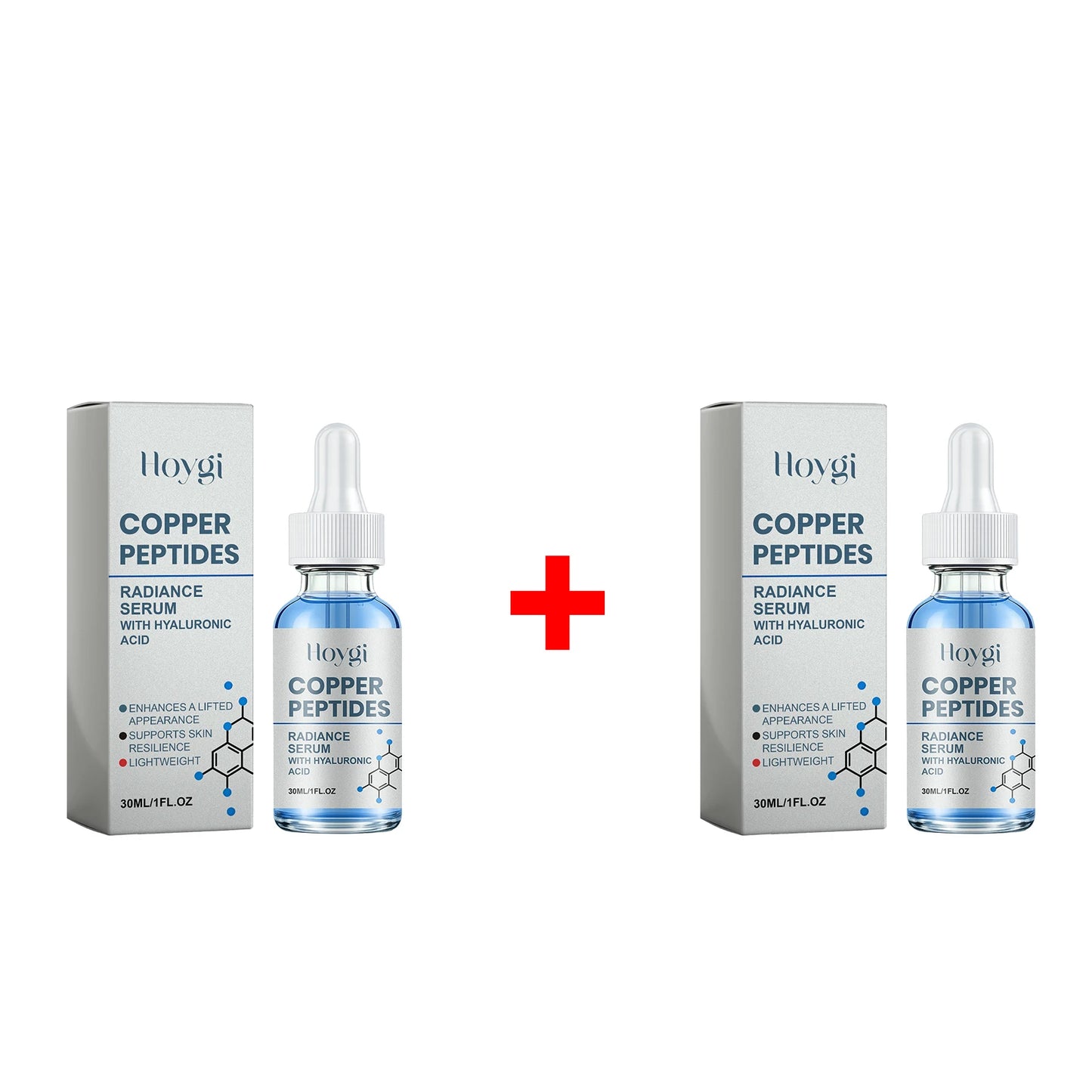 Copper Peptide Essence for Sensitive Dry Skin Moisturizing Brightening Firming Lifting Face Barrier Repair Renewing Face Serum Peaceful Pleasures Health and Wellness 2pcs