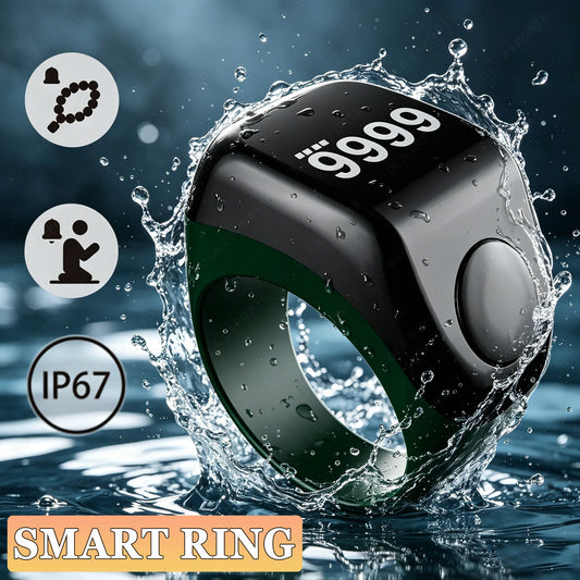Smart APP Ring Counter Portable Digital Display Counter Bluetooth Counting Ring Time Reminder Wearable Tasbih Zikr Ring Misbah Peaceful Pleasures Health and Wellness