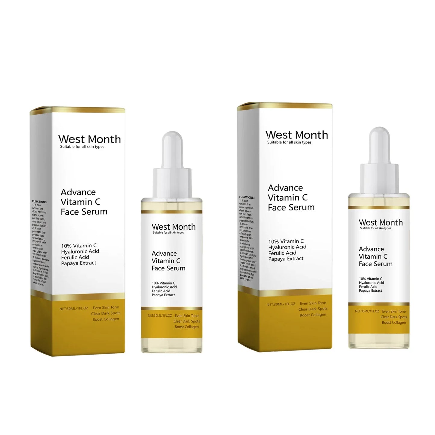 Vitamin C Face Serum – Dark Spot Corrector & Brightening