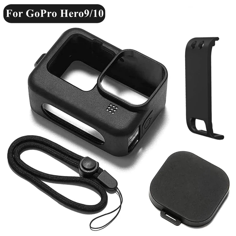 GoPro Hero 9 10 11 Silicone Case & Screen Protector Set | VeFly