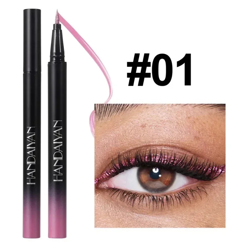 Handaiyan Glitter Shimmer Liquid Eyeliner Pen | Waterproof 24HR