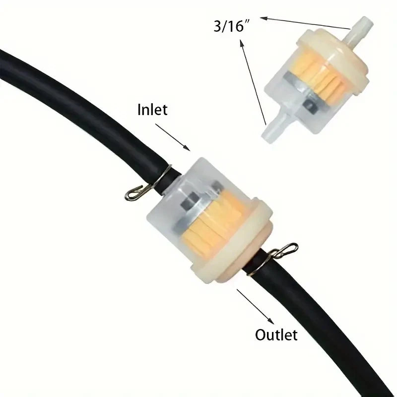 Universal Gasoline Fuel Filter Scooter Motorcycle Moped Buggy ATV