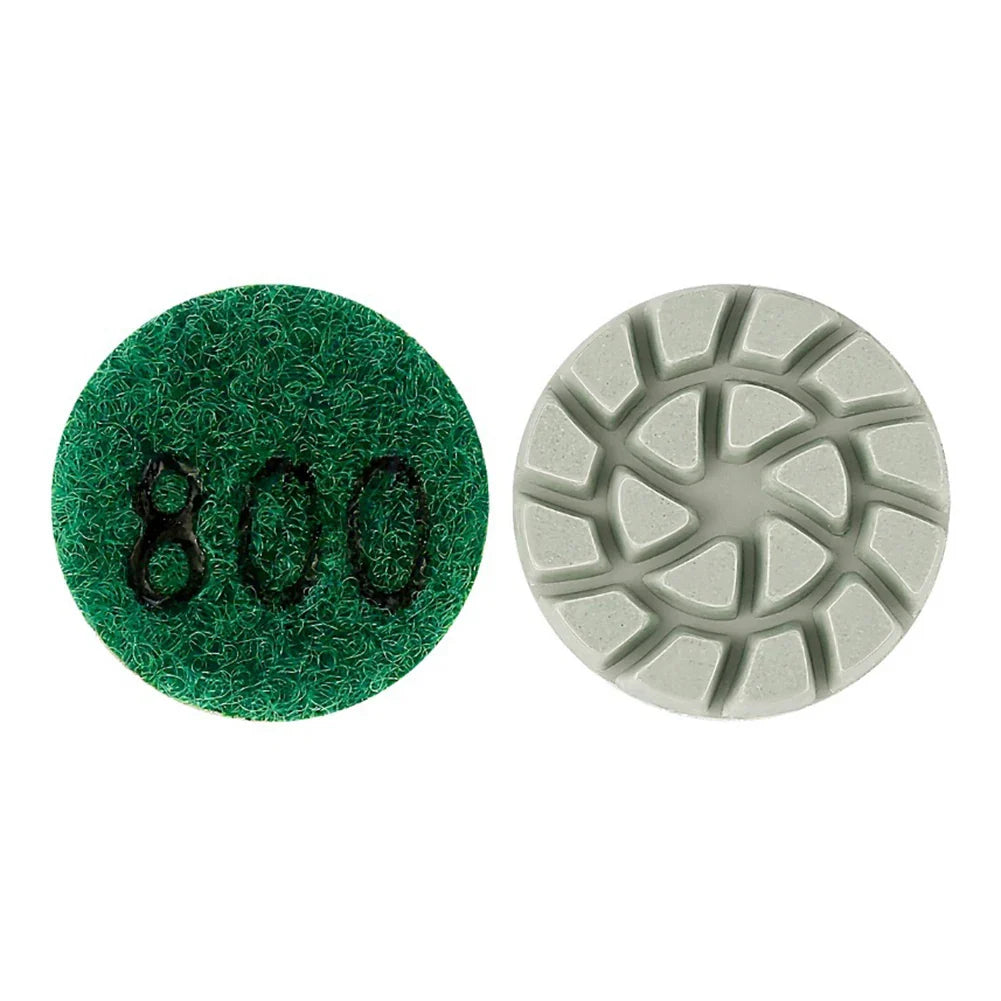 1" 25mm Wet Dry Polishing Pad – Marble Granite Concrete 7 Grits