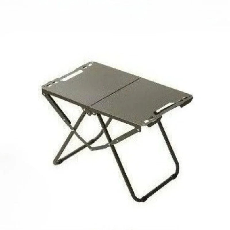 Multi functional outdoor folding table suitable for self driving and hiking camping dining table, quickly open the dining table Peaceful Pleasures Health and Wellness B