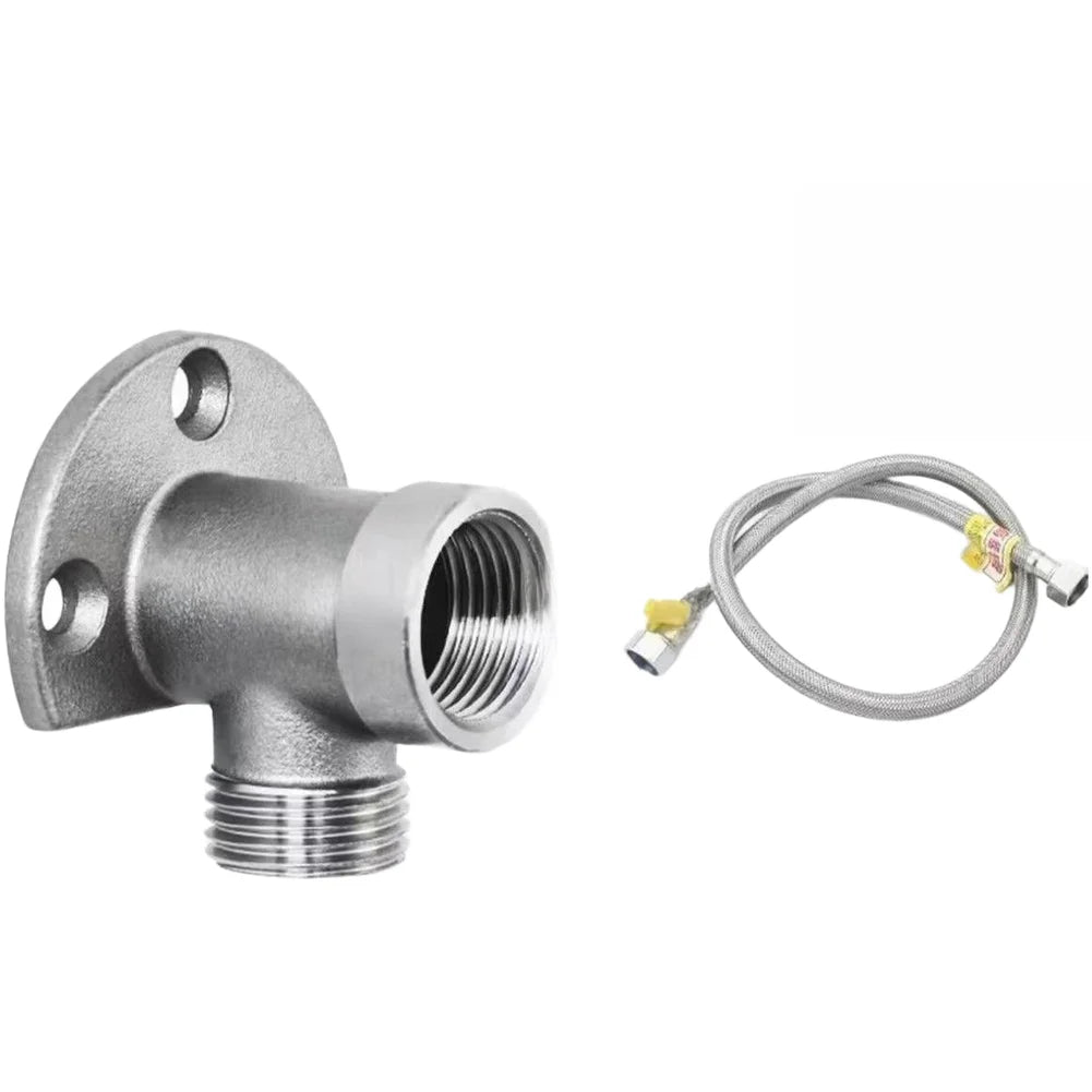 SUS304 Stainless Steel Faucet Fixed Base Wall Mount Bracket