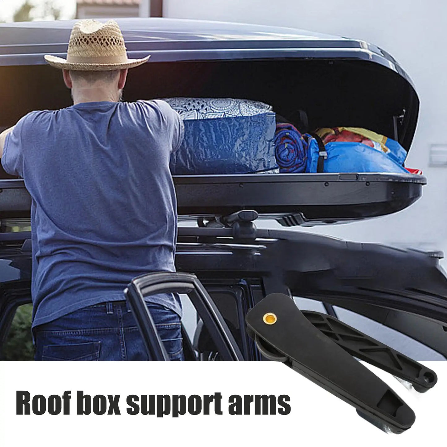 Car Roof Box Lid Support Arm | Spring Shock Absorber Bracket
