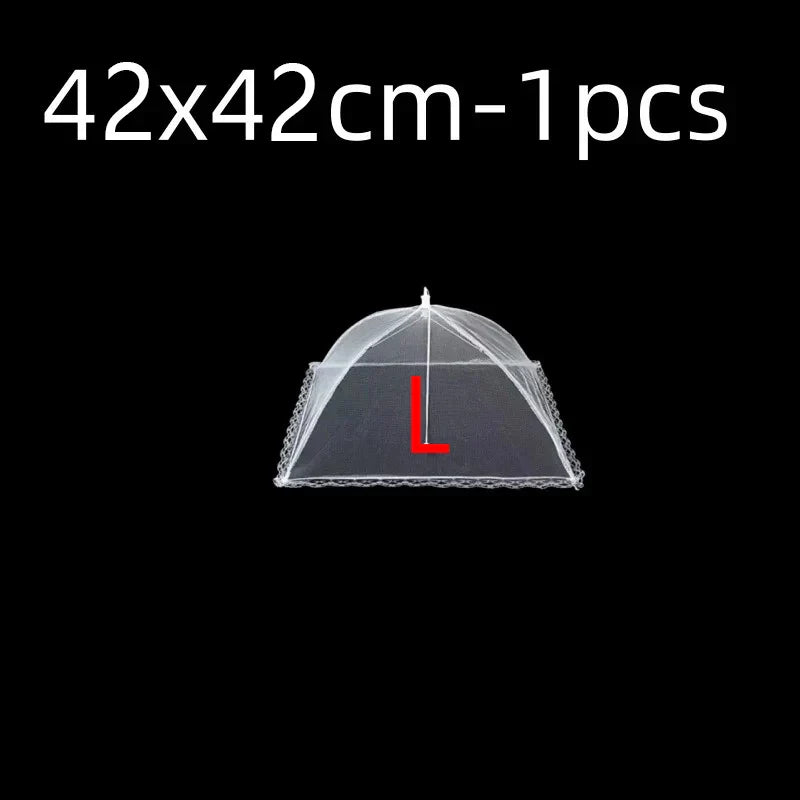 Collapsible Mesh Food Cover – Pop-Up Fly Net for BBQ & Outdoors