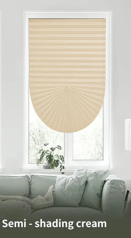 Self-Adhesive Pleated Window Blinds | Cordless No-Drill Shades