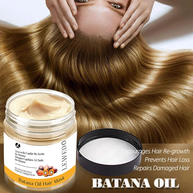 LEWEDO Batana Oil Hair Mask – Deep Conditioner for Dry Hair
