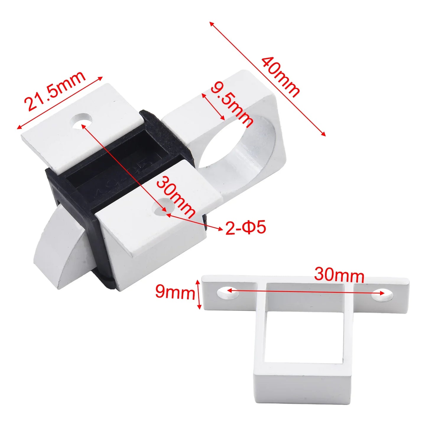 Automatic Self-Closing Door Bolt Latch | Spring-Loaded Lock