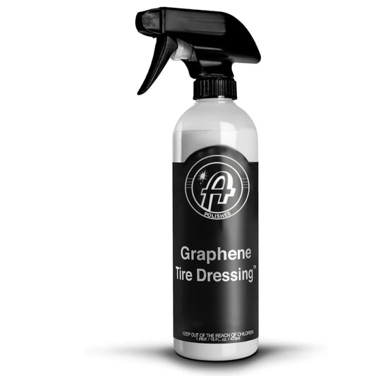 Polishes Graphene Tire Dressing Combo VRT Vinyl Rubber Tire Trim UV Protection Water Repellent Graphene Ceramic Infused Formula Peaceful Pleasures Health and Wellness 473ml