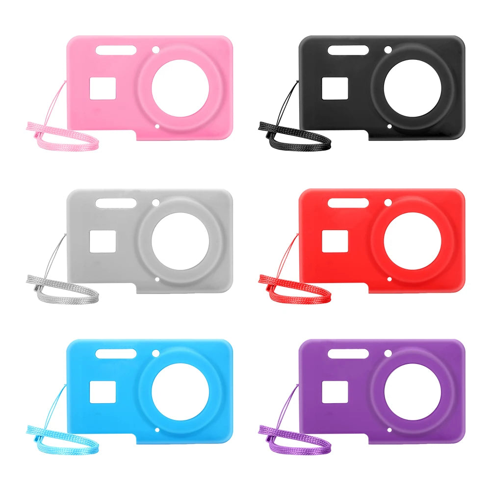 Silicone Camera Case for KODAK PIXPRO FZ55/FZ45 with Lanyard Peaceful Pleasures Health and Wellness