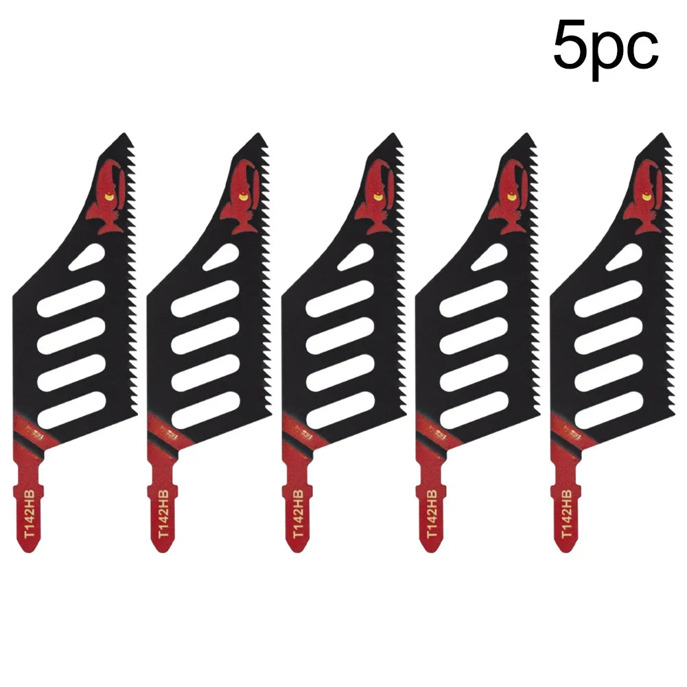 T142HB T-Shank Jigsaw Blades – Wood & Aluminum | 1/3/5 Pack