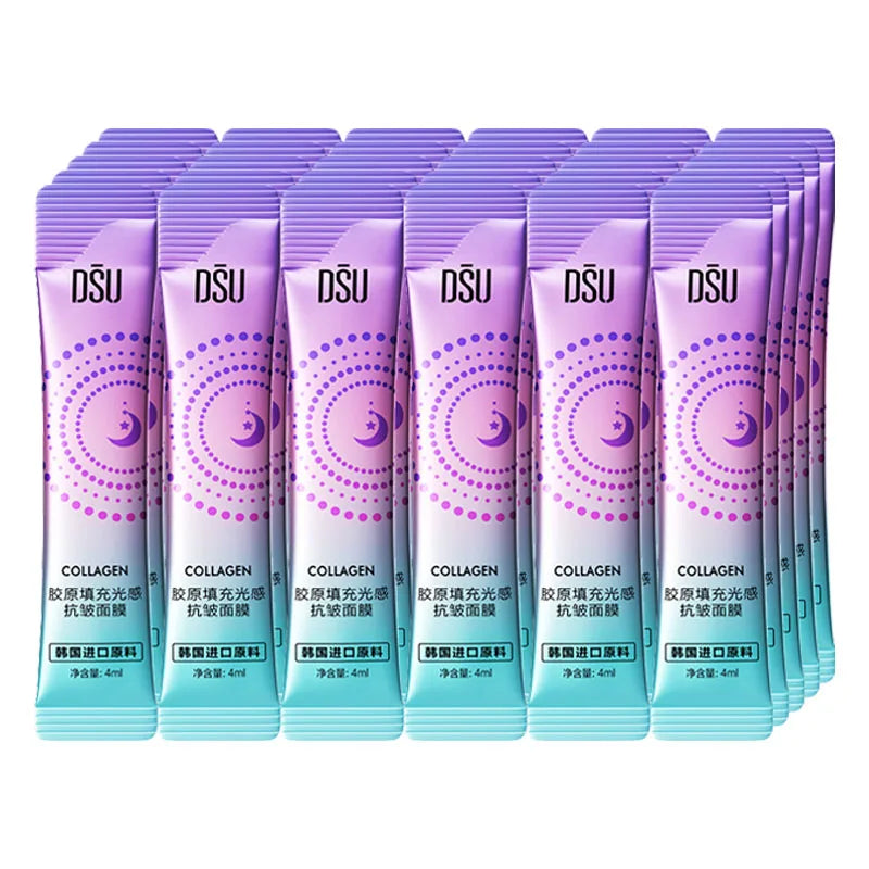 BIOAOUA Collagen Sleeping Face Mask – Anti-Aging & Hydrating Sleeping Face Mask Peaceful Pleasures Health and Wellness 30pcs