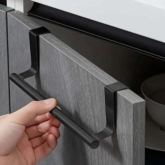 Over Door Towel Rack – Black Stainless Steel Bar Hanger Over Door Towel Rack Oasis Select Default Title