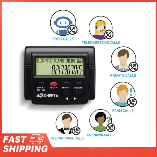2000 Caller ID Box Blocking One Touch Number Block Device Nuisance Peaceful Pleasures Health and Wellness