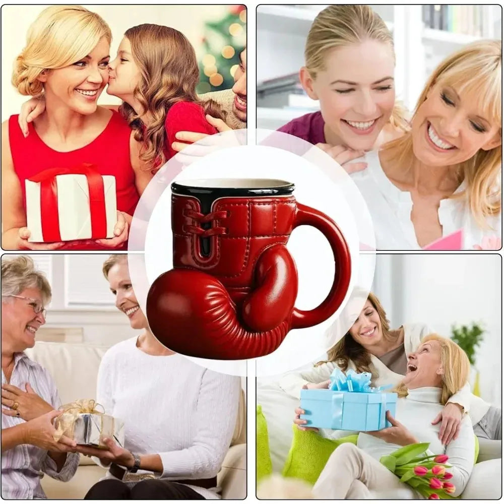 Boxing Glove Mug – Funny Sports Coffee Cup & Creative Gift