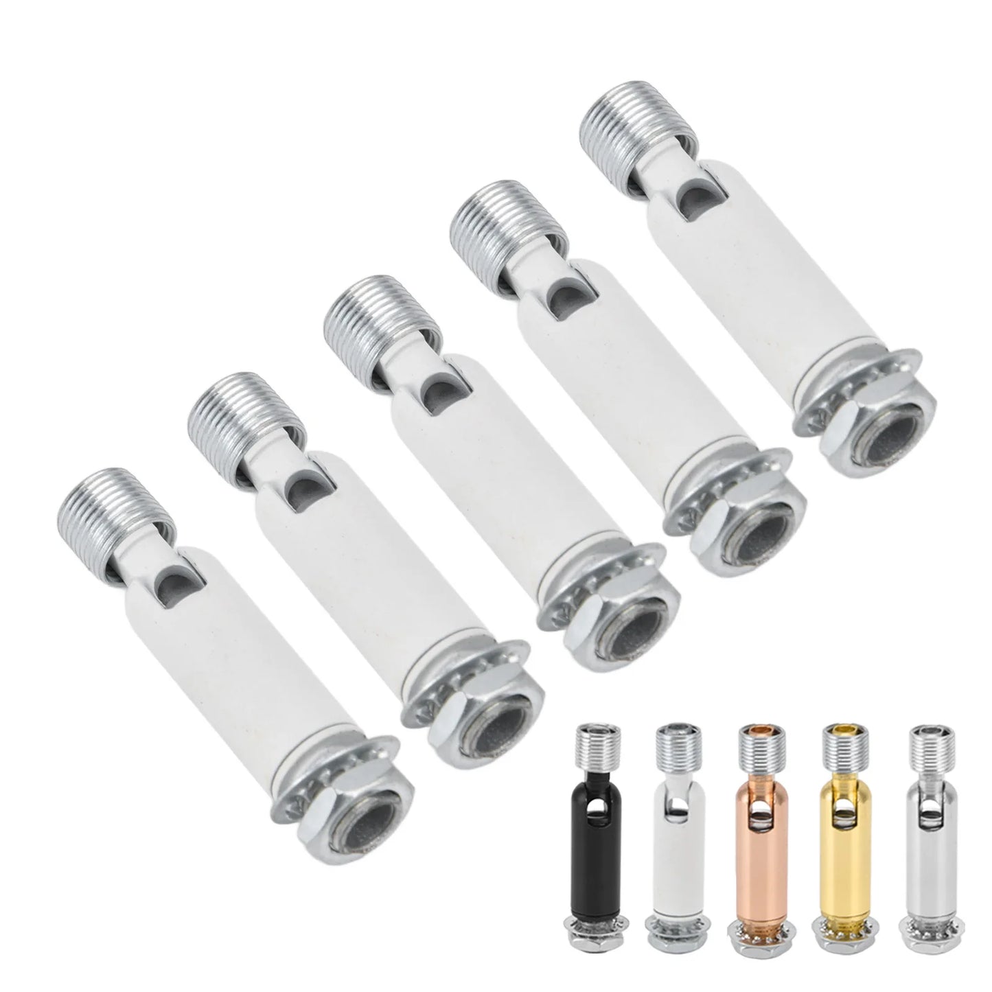 Sloped Ceiling Chandelier Adapter M10 External Gear 180° Adjustment Electroplating Sloped Ceiling Lamp Adapter for Peaceful Pleasures Health and Wellness