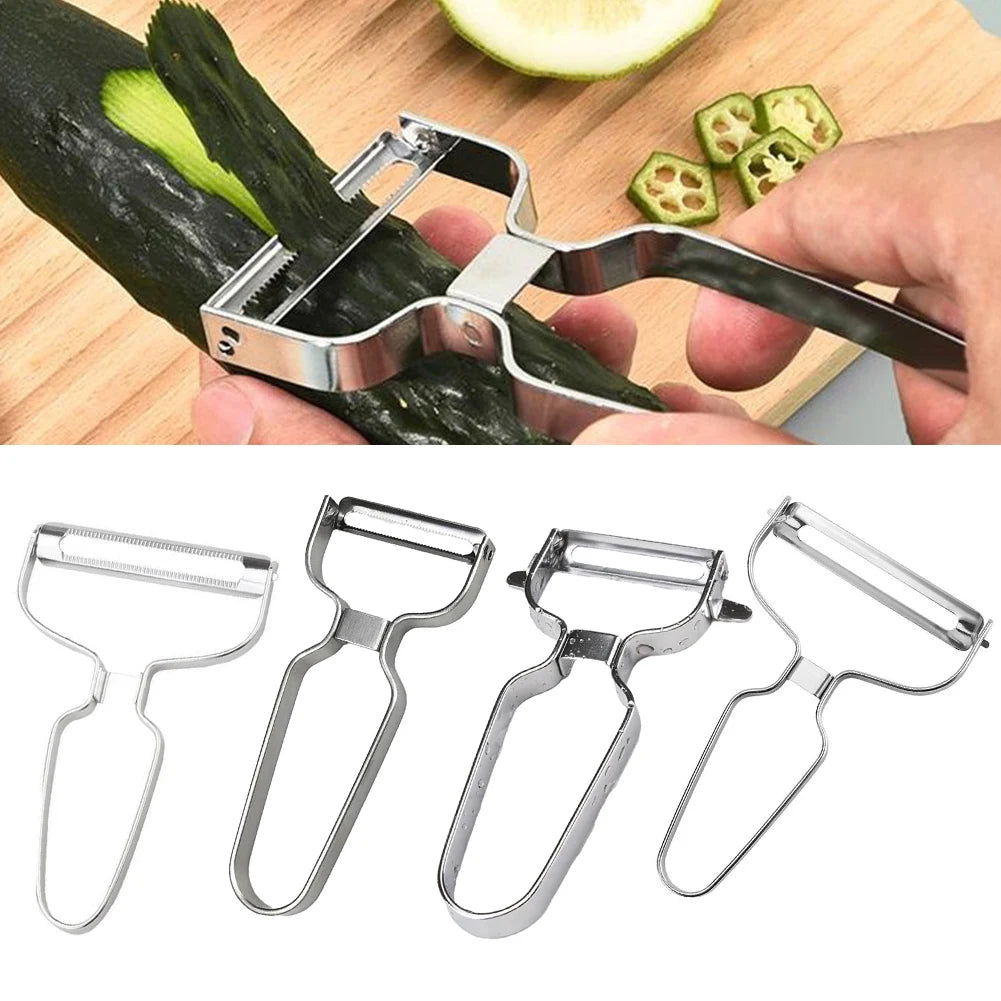 Stainless Steel Vegetable Fruit Peeler Cabbage Grating Salad Slicer