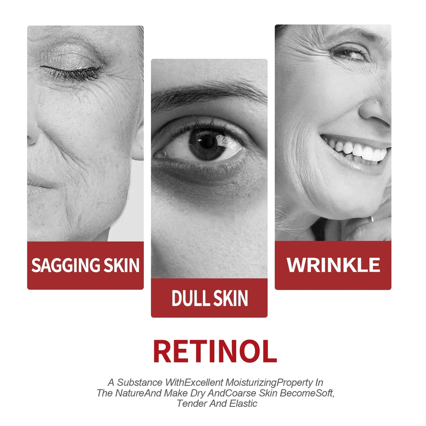 OUHOE Retinol Anti-Aging Cream – Wrinkles, Pores & Dark Circles Retinol Face Cream Oasis Select