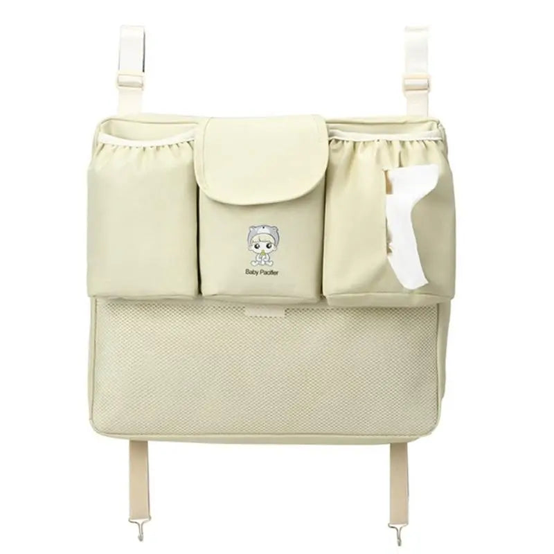Baby Stroller Hanging Organizer Bag | Diaper & Bottle Holder