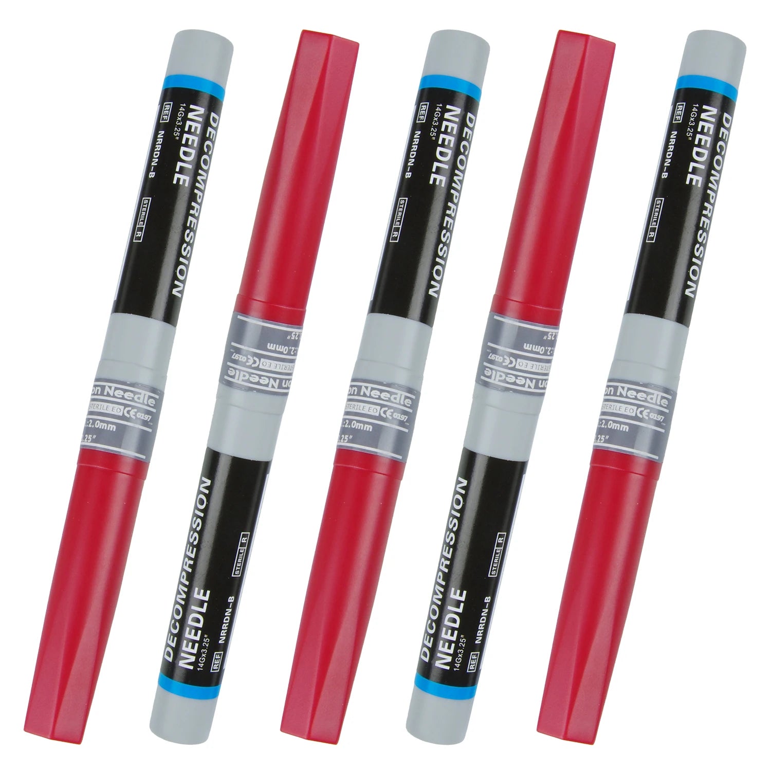 Sanke Rescue Pneumothorax Needle Trauma Medical Ifak Chest Cathether Needlecatheter 50g Needle Decompression Edc First Aid Kit Peaceful Pleasures Health and Wellness
