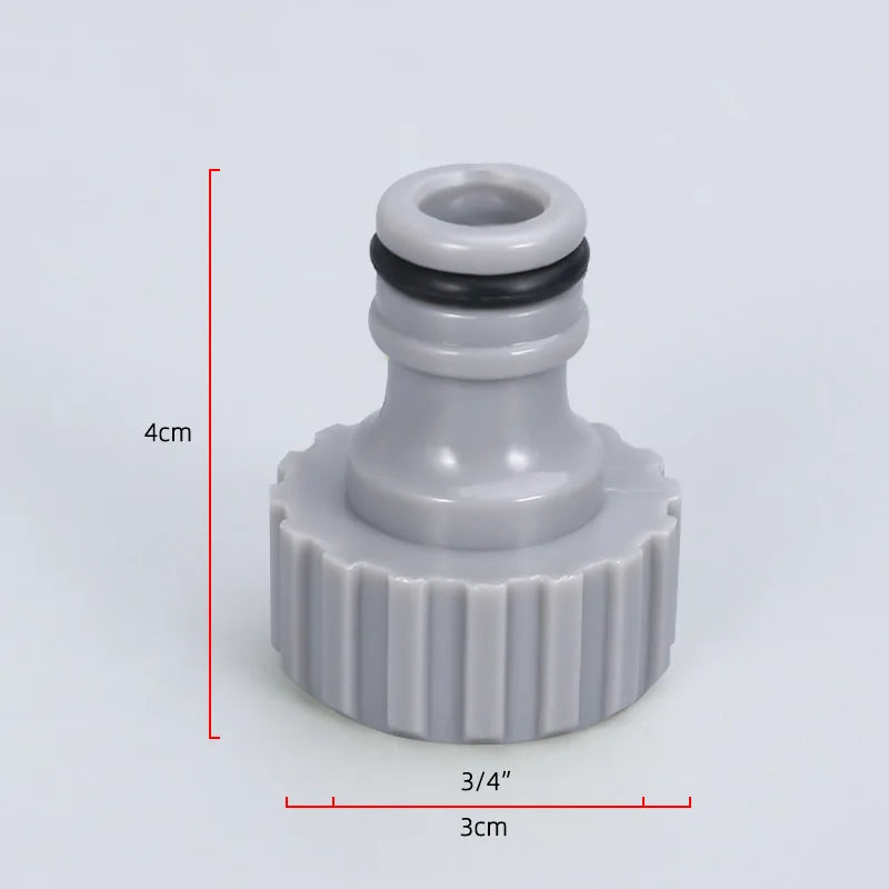 10-Pack 3/4" Garden Hose Quick Connect Adapter Fittings