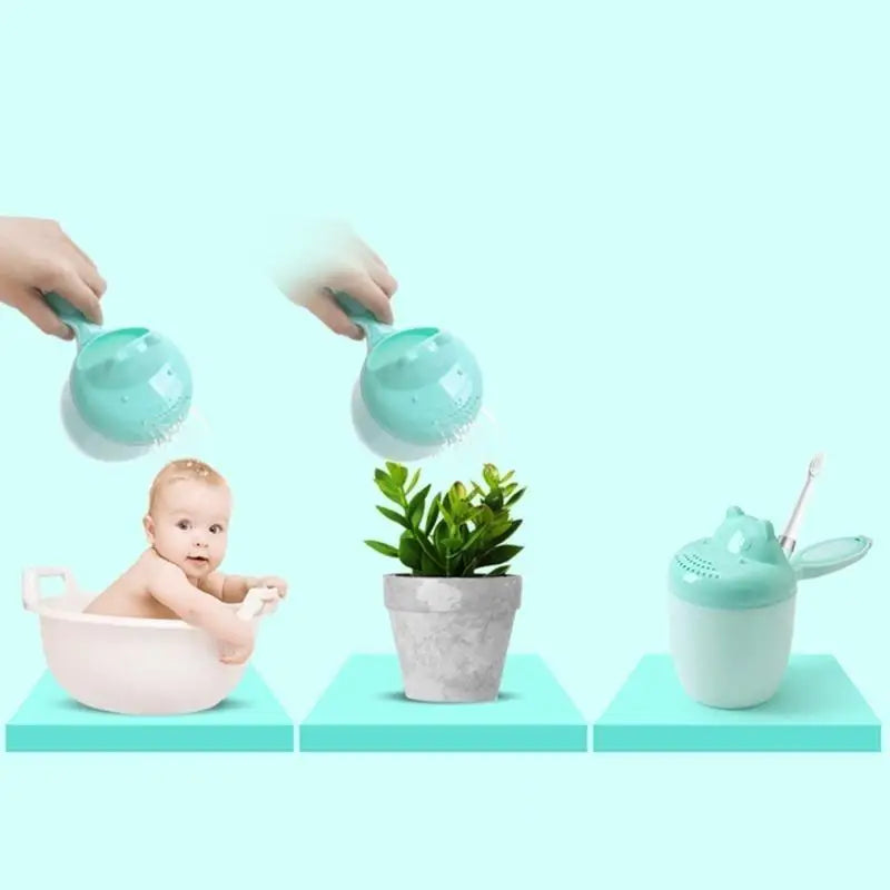 Kids Waterfall Bath Rinse Cup | Eye-Safe Toddler Hair Rinser
