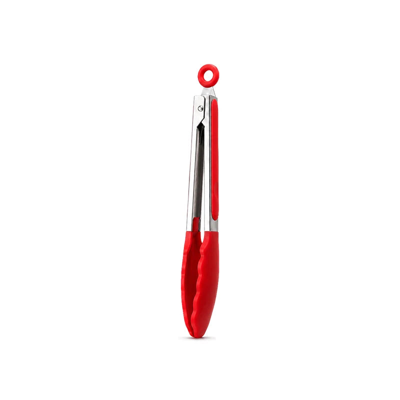 Silicone Tip Kitchen Tongs Set 3 Sizes – BBQ & Cooking Tongs