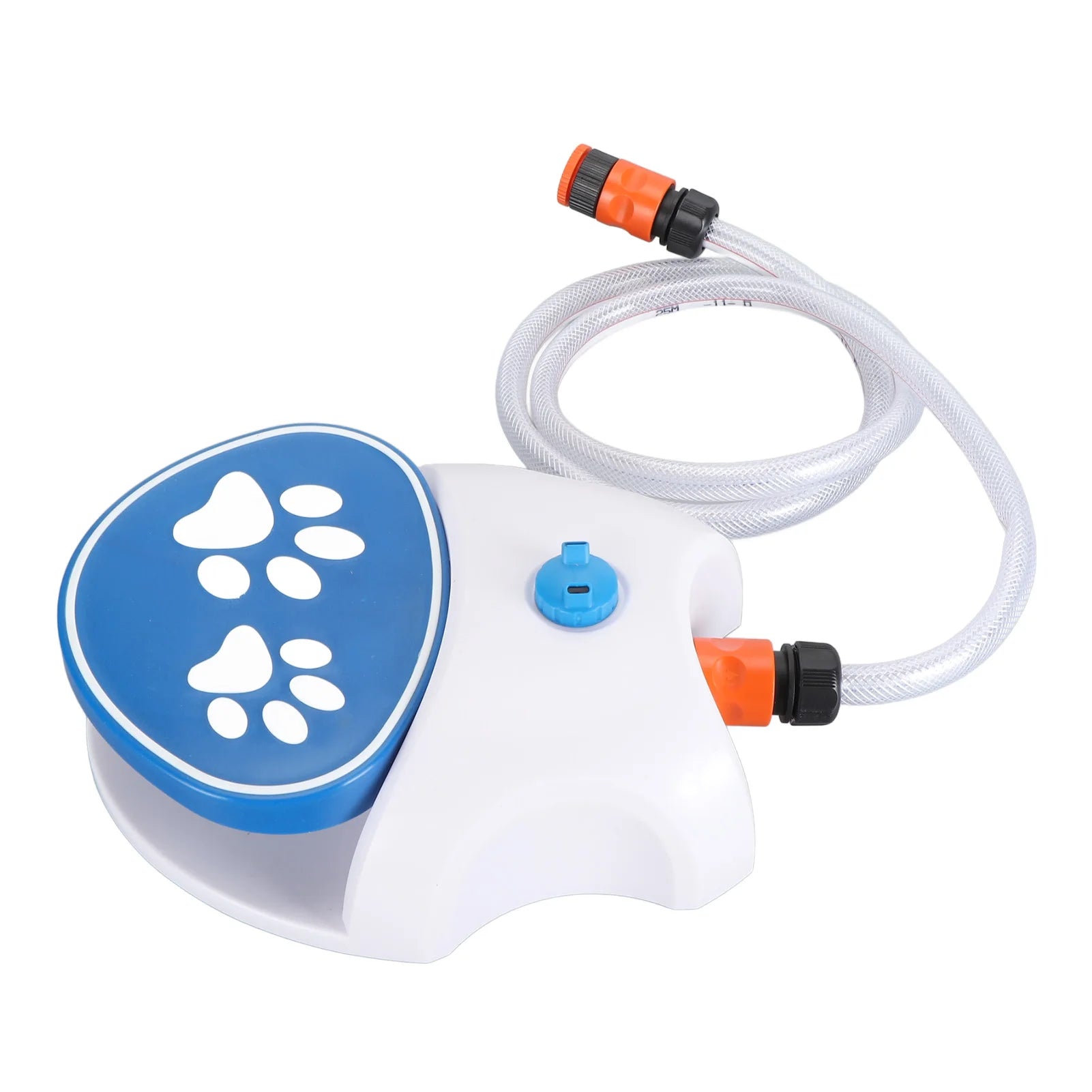 Outdoor Dog Water Fountain Convenient 2 Water Dispensing Modes Leakproof Easy Connection Dog Foot Step Water Feeder for Lawn Peaceful Pleasures Health and Wellness