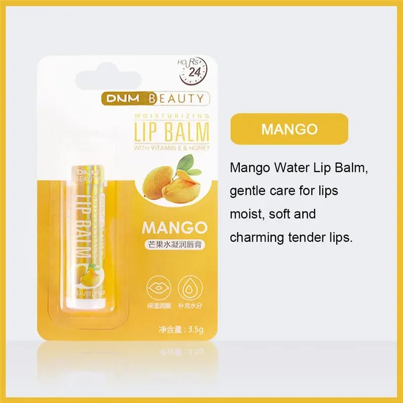 DNM 18-Color Moisturizing Lip Balm | Aloe & Vitamin E Lip Care