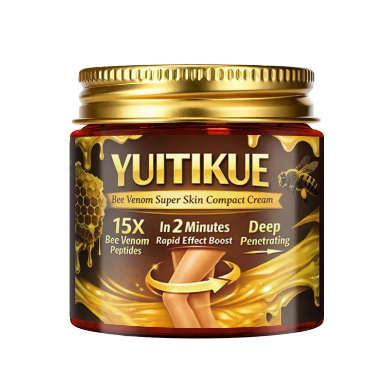 Yuitikue Bee Venom Firming Skincare Cream, 15X Peptides Deep Penetrating for 2-Minute Effective Firming & Skin Care Peaceful Pleasures Health and Wellness 1pc 60g