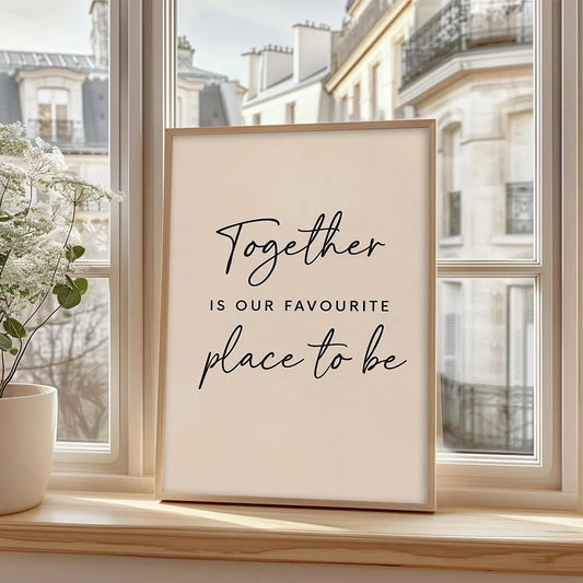 Minimalist Nordic Quote Canvas Wall Art Print | Home Decor Canvas Wall Art Peaceful Pleasures Health and Wellness G3883 30x40cm Unframed