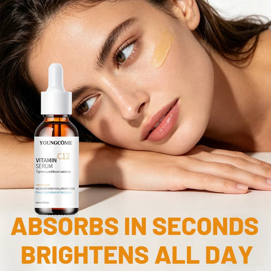 YOUNGCOME Vitamin C12 Antioxidant Face Serum | Daily Glow Vitamin C Face Serum Oasis Select