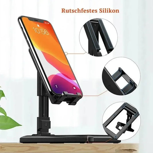 Adjustable Foldable Phone & Tablet Stand – Universal Desk Holder Phone & Tablet Stand Oasis Select