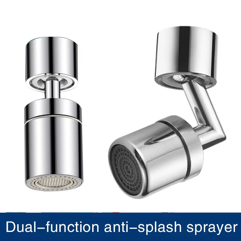 360° Rotatable Faucet Aerator Sprayer – Water-Saving Nozzle