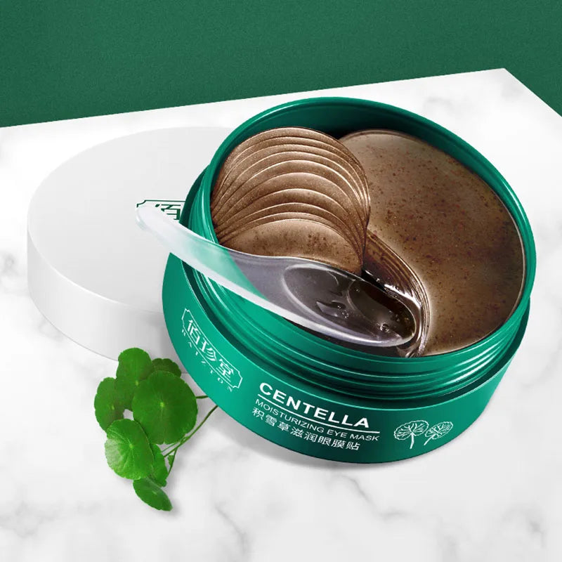 BIOAOUA Gold Collagen Eye Masks 60pcs – Dark Circles & Puffiness