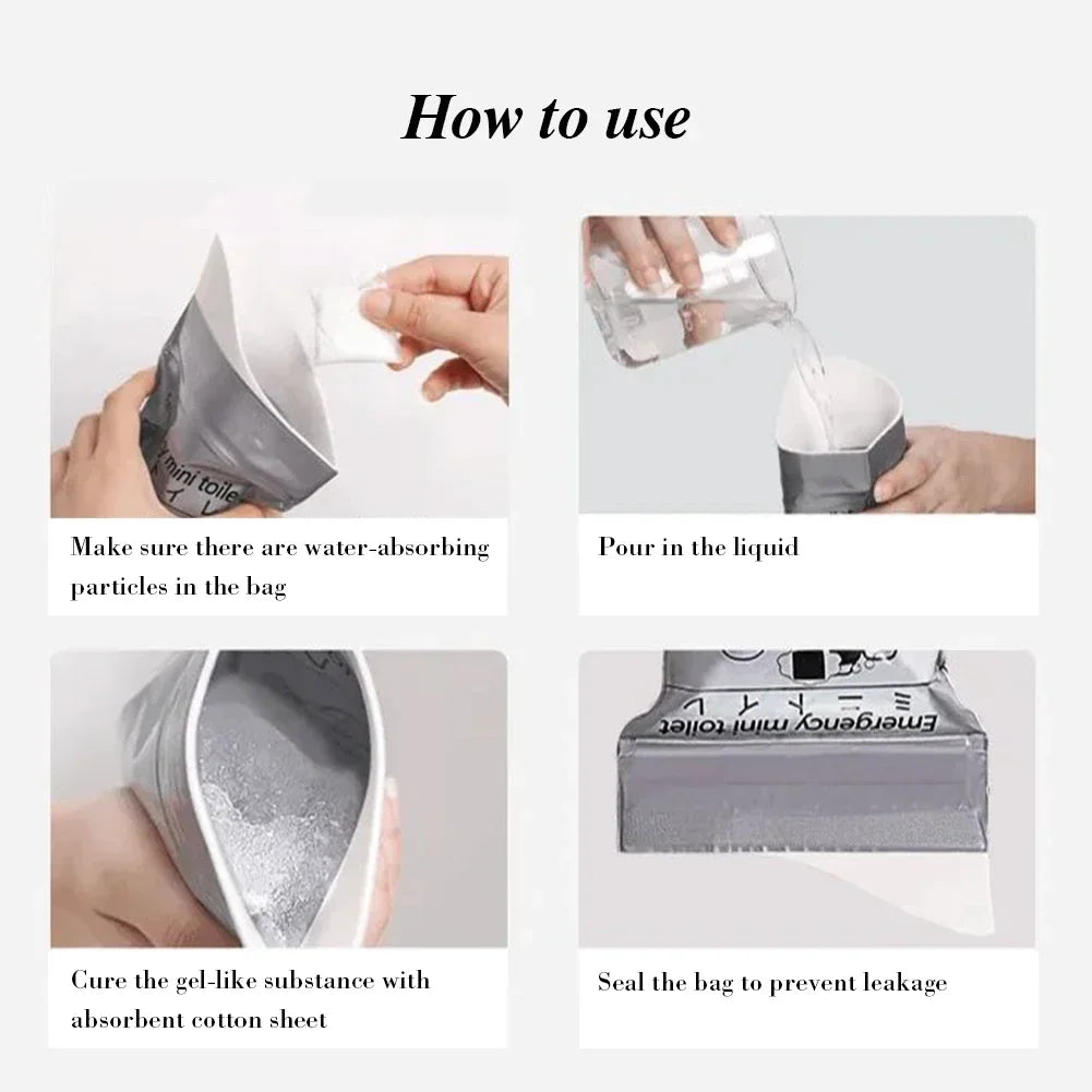5-100PCS 700cc Car Urinate Bags Camping Outdoor Easy Emergency Piss Bags for Baby Women Men Vomit Bag Portable Toilet Bathroom Peaceful Pleasures Health and Wellness