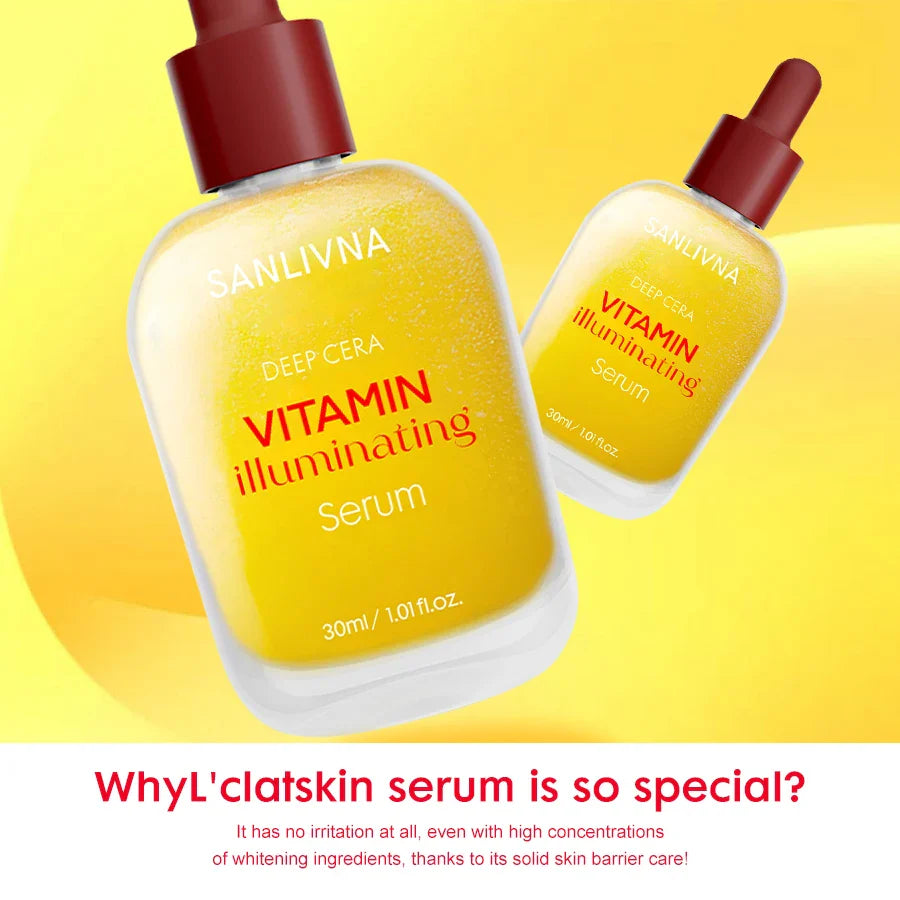 Vitamin C Niacinamide Brightening Face Serum with Bakuchiol