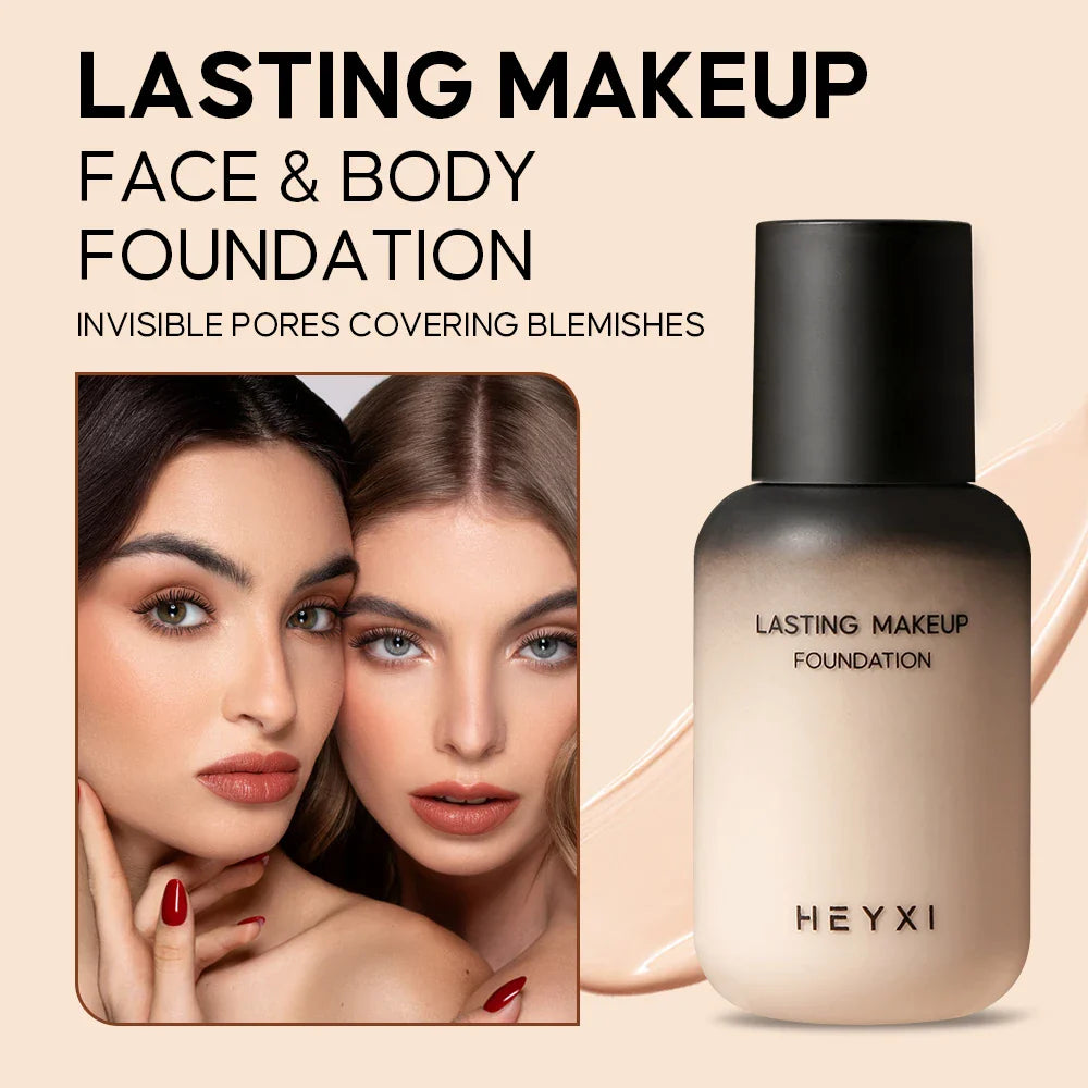 Waterproof Face & Body Foundation – Natural Finish, Multi-Shade